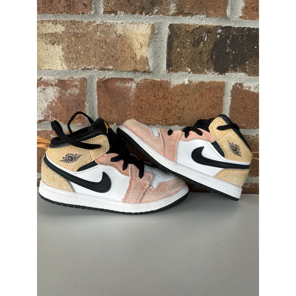 Nike Jordan 1 Mid Peach Toddler 10c